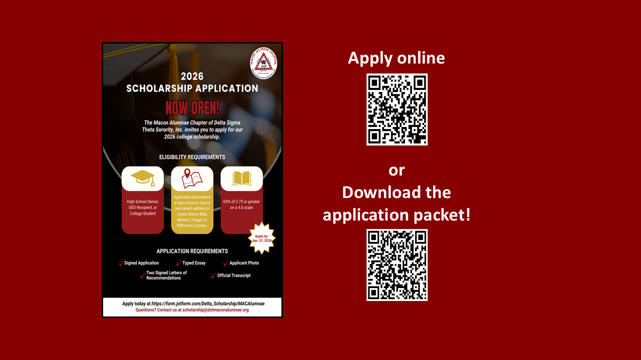 2026 Scholarship Application Info